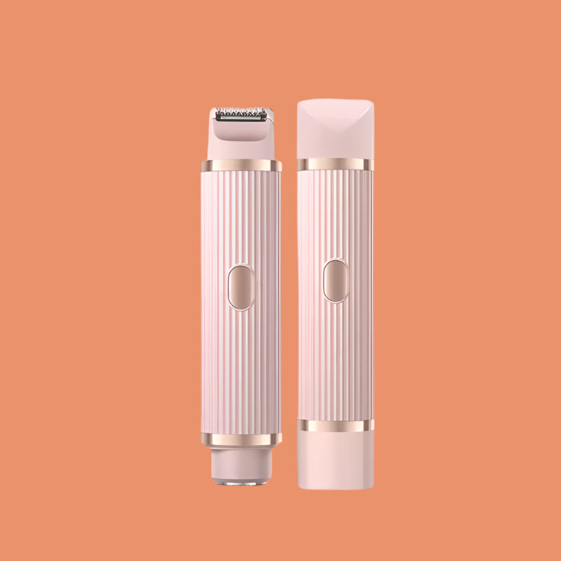 Electric Shaver for Women Bikini Trimmer 2 in 1 Women Electric Razor Body Epilator for Bikini Leg Underarm Electric Hair Remover