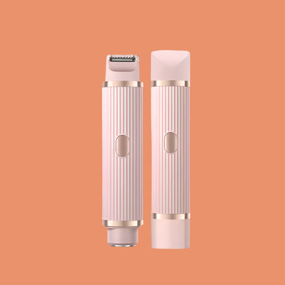 Electric Shaver for Women Bikini Trimmer 2 in 1 Women Electric Razor Body Epilator for Bikini Leg Underarm Electric Hair Remover